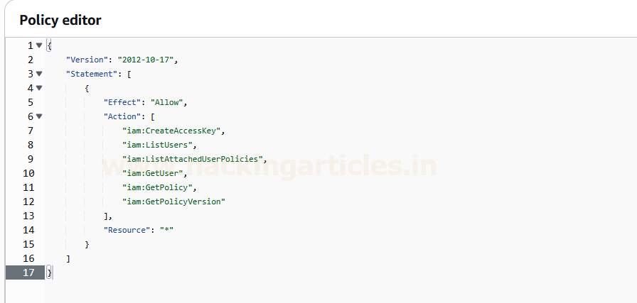AWS IAM CreateAccessKey Privilege Escalation