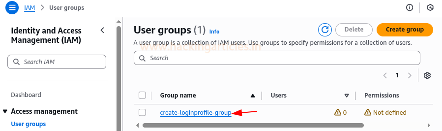 IAM CreateLoginProfile abuse