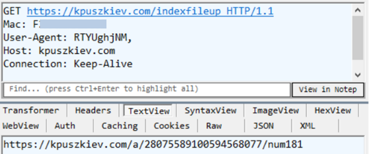 Getting the upload URL