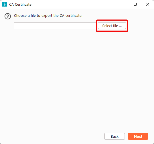 Select file in Burp suite