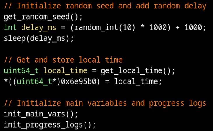 Figure 5: Same part of Linux/Filecoder, decompiled with r2 + r2ai plugin