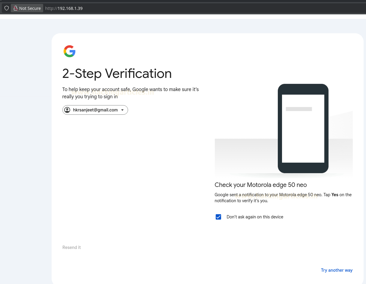 Evil noVNC Phishing Simulation